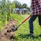 Root Assassin 43 in Overall Length One Shot Garden Shovel, Steel, 31 in Fiberglass D-Handle OS-001 - alternate 4